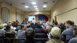 Прошло собрание жителей по межеванию Рублёво