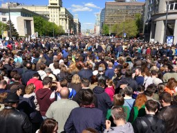 В Москве прошел митинг против закона о реновации. Напомнили об опасности для водоснабжения Москвы