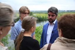 В Рублёво прошла встреча с кандидатом в Мэры по проблеме застройки зоны санитарной охраны