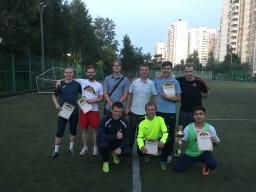 Команда Рублево по мини-футболу выиграла первенство в районном чемпионате