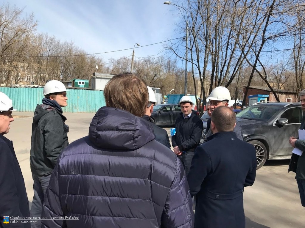 С инспекцией выполняемых работ по капитальному ремонту Рублёво посетил руководитель ФКР 24